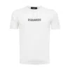 Dsquared2 Elegant White Cotton Top For Stylish Women