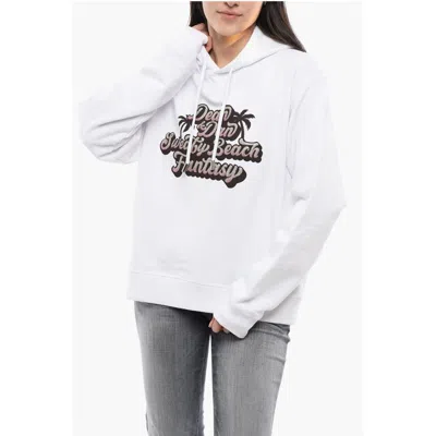 Dsquared2 Glittered Print Sweaty Beach Hoodie