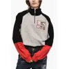 Dsquared2 D2 Athletic Panelled Sweatshirt In Gray