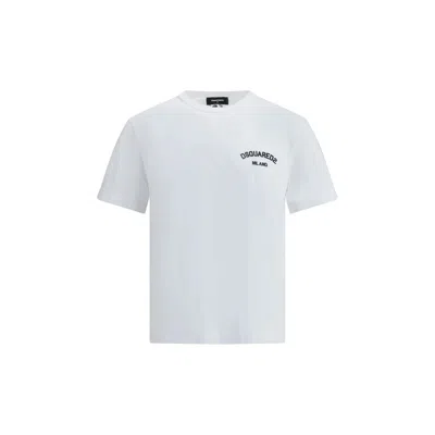Dsquared2 Logoed T-shirt In White