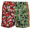 Dsquared2 Abstract Patterned Popeline Boxer With Elastic Waistband