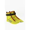 Dsquared2 Neoprene Wave Sneakers Padding In Yellow