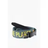 Dsquared2 Padded Belt With Leather Detail In Multi