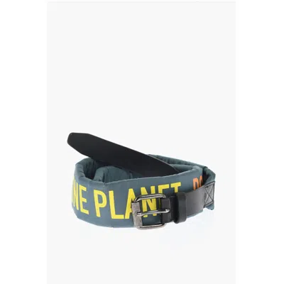Dsquared² Padded Belt With Leather Detail