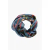 Dsquared2 Patches Patterned Silk Foulard