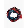 Dsquared2 Patterned Multicolor Silk Foulard