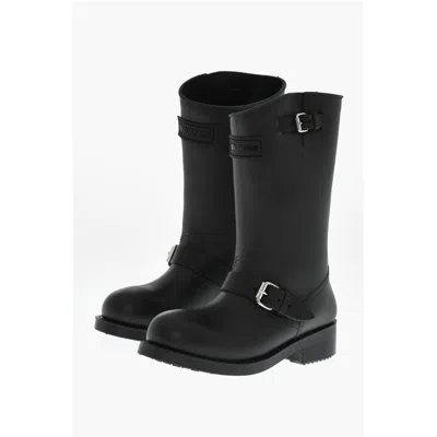 Dsquared2 Rain Boots Gothic With Buckles