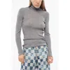 Dsquared2 Ribbed Wool Turtleneck Sweater