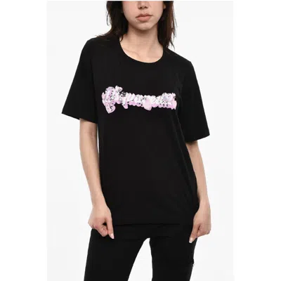 Dsquared2 Short Sleeved T-shirt With Vintage Effect Print