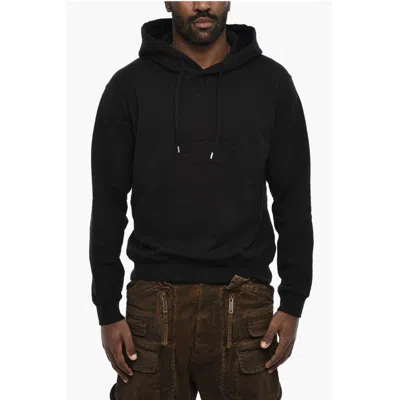 Dsquared2 Solid Color Hoodie With Embossed Logo