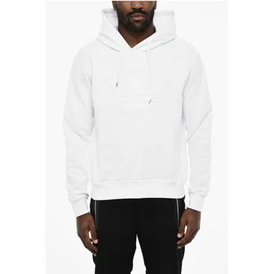 Dsquared2 Solid Color Hoodie With Embossed Logo
