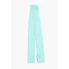 Dsquared2 Solid Color Silk Slim Foulard In Purple
