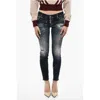 Dsquared2 Splatter Effect Distressed Jeans