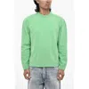 Dsquared2 Terry Cotton Crew-neck Sweater With Monogram