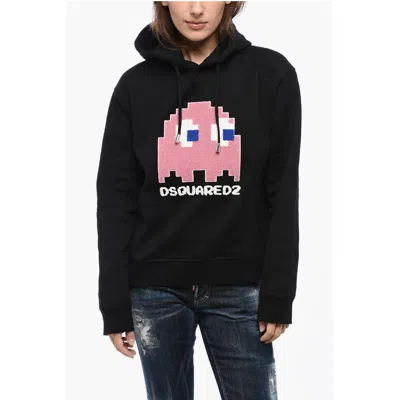 Dsquared2 Terry Patched Pacman Hoodie