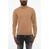 Dsquared2 Turleneck Sweater With Ton On Ton Monogram