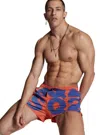 Dsquared2 - Dsq2 Swim Trunks; Orange Logo Purple D7b643840 858 Ara