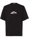 Dsquared2 Black T-shirt With Contrasting Icon Print