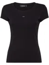 Dsquared2 Black Mini Fit Maple Leaf T-shirt