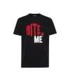 Dsquared2 Cotton T-shirt With Print In Black