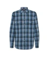 Dsquared2 Canadian Vintage Cotton Shirt In Blue