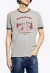 Dsquared2 Dsquared Men T-shirt With Print In Gray