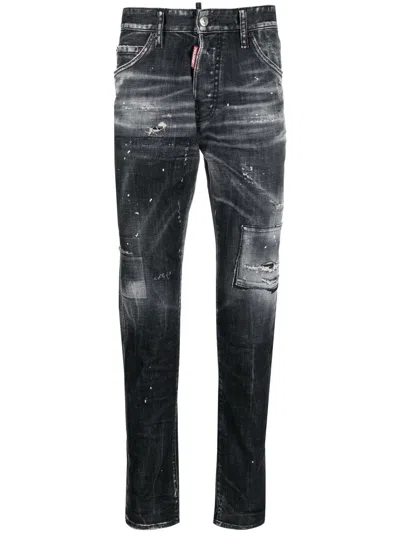 Dsquared2 Skater Jeans In Black