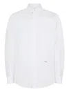 Dsquared2 Stretch Cotton Shirt In White