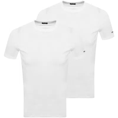 Dsquared2 2 Pack T Shirts White