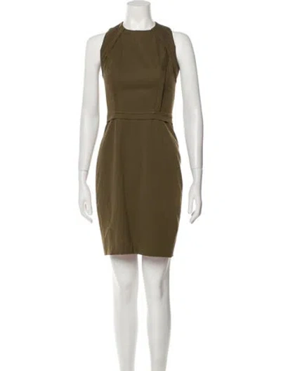 Pre-owned Dsquared2 2010 Mini Dress In Green
