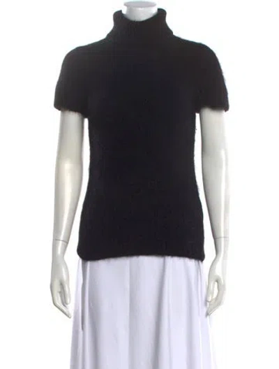 Pre-owned Dsquared2 2012 Angora Sweater In Black