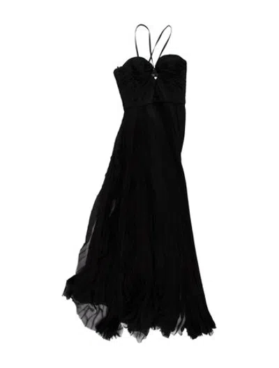Pre-owned Dsquared2 2012 Long Dress In Black