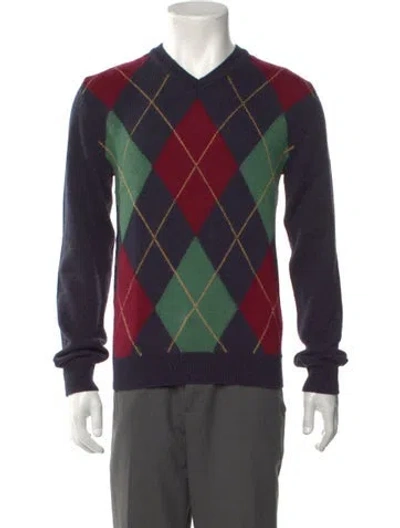 Pre-owned Dsquared2 2012 Wool Pullover W/ Tags In Blue