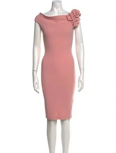 Pre-owned Dsquared2 2014 Knee-length Dress In Pink