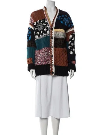 Pre-owned Dsquared2 2021 Faux Fur Sweater In Multicolor