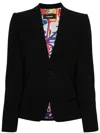 Dsquared2 24/7 Single-breasted Blazer In Black