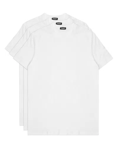 Dsquared2 3 Pack T-shirt In White