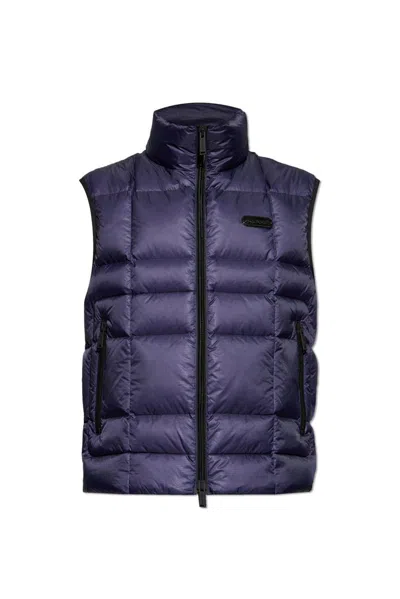 Dsquared2 Padded Vest In Purple