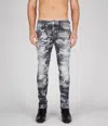 Dsquared2 Camouflage Skinny Jeans In Black