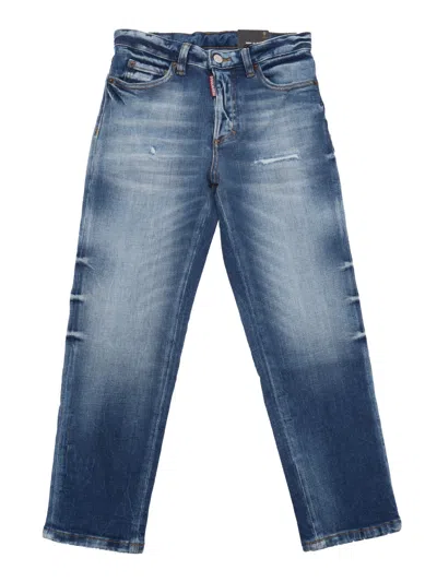 Dsquared2 Kids' 5 Pockets In Blue