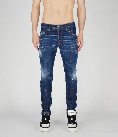 Dsquared2 5 Pockets In Blue Navy