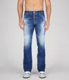 Shop Dsquared2 5 Pockets In Navy Blue