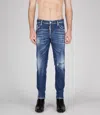 Dsquared2 Men Cool Guy Jean In Navy Blue