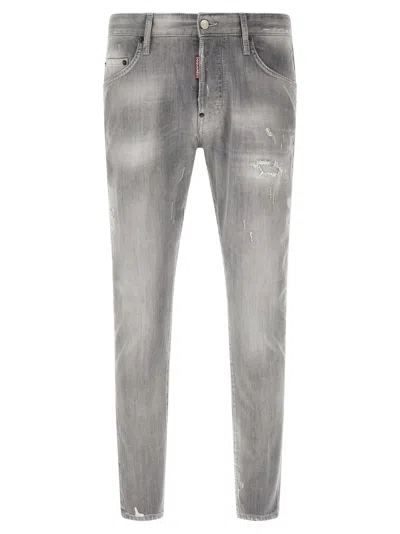 Dsquared2 5 Tasche Jeans In Gray