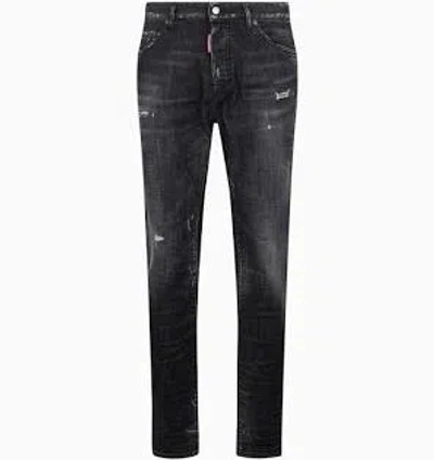 Dsquared2 5-pocket Trousers For Stylish Confidence In Black