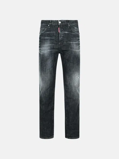 Dsquared2 '642' Black Cotton Jeans