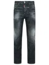 Dsquared2 Mens Black Cool Guy Washed-effect Denim Jeans In Black