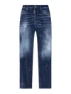 Dsquared2 Blue 642 Cotton Jeans In Blue