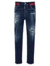 Dsquared2 '642' Slim Fit Jeans With Distressed Detailing