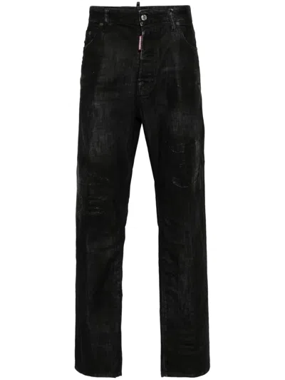 Dsquared2 Cool Guy Slim-fit Jeans In Black